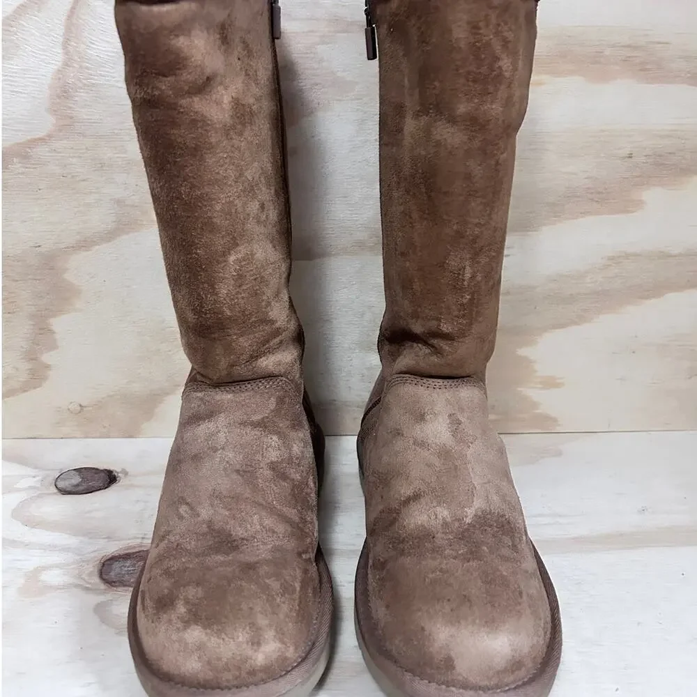 UGG Australia - Kenlys Tall - Winter Boots - Brown - Women's - 6 - S/N 1890